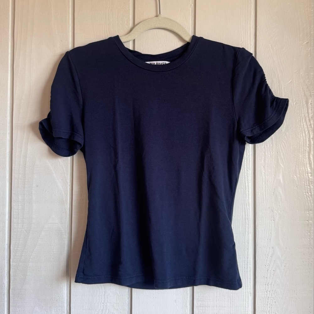 Walter Baker Navy Blue T Shirt